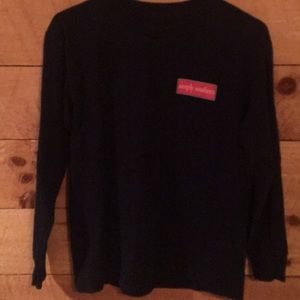 Simply southern long sleeve tee navy
